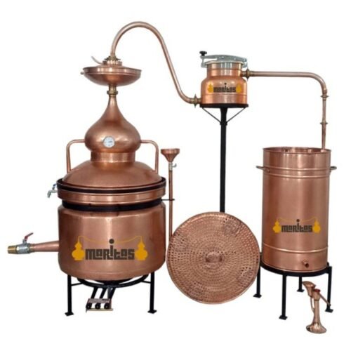 Ūdens vannas (bain-marie) alambiks 200 litri pilns komplekts GIN BOX