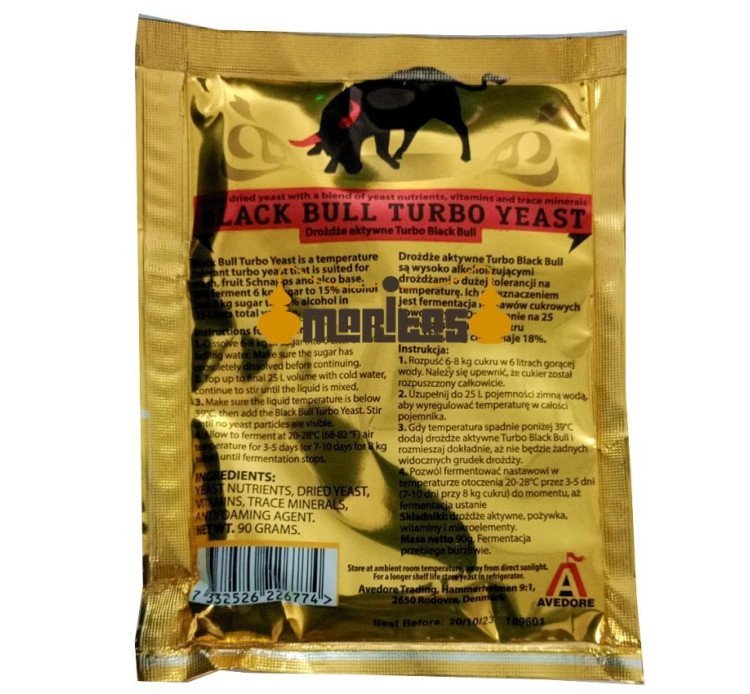 Pack 5 packages of 1 kg BLACK LABEL Yeast - Image 10