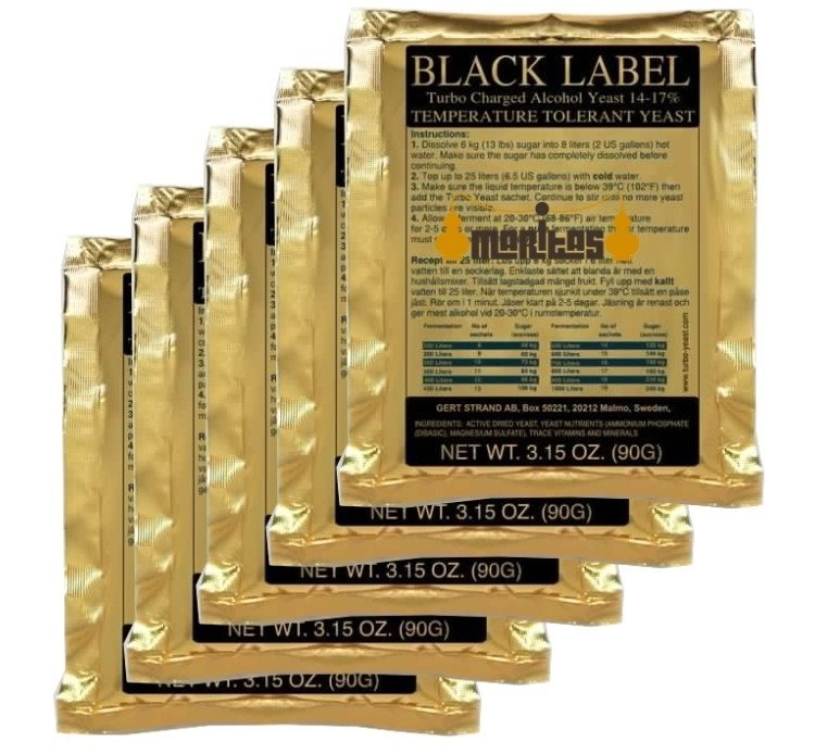 Pack of 5 packages of 1 kg Turbo Pure 48h Yeast - Image 11