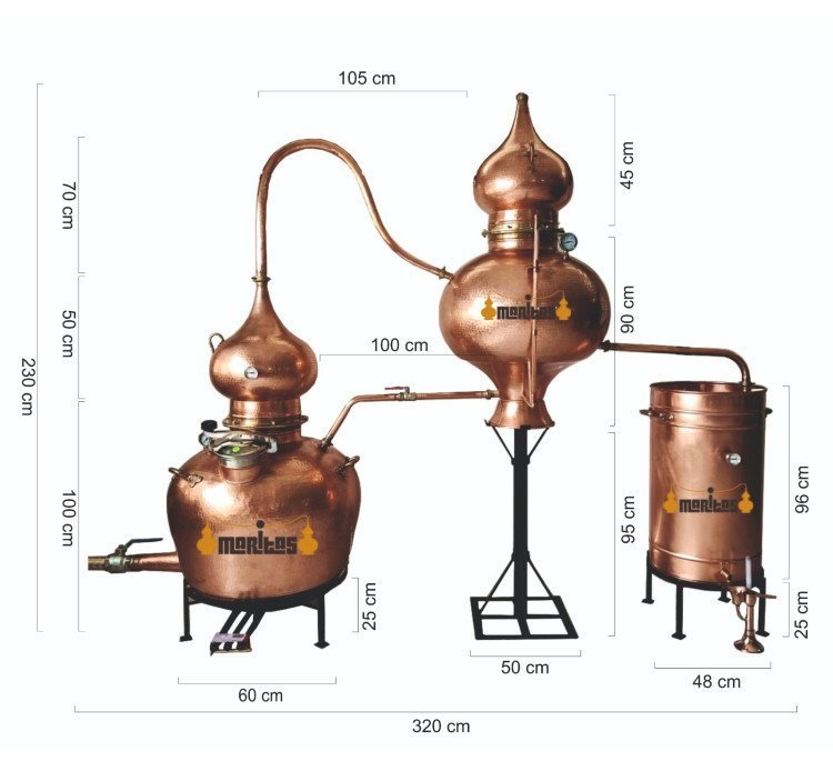 Charentes Alembic 300 liters PROFESSIONAL - Image 2