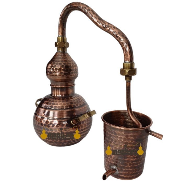 Dekoratīvais rūsinātais alambiks 0,5L - Image 3