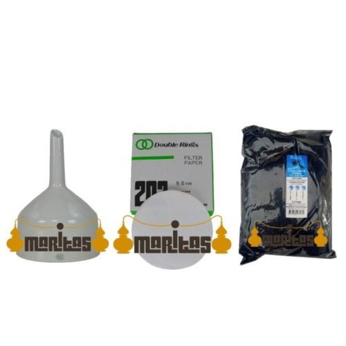 Filtering Funnel + Paper Filters + Active Carbon 1.7 liters