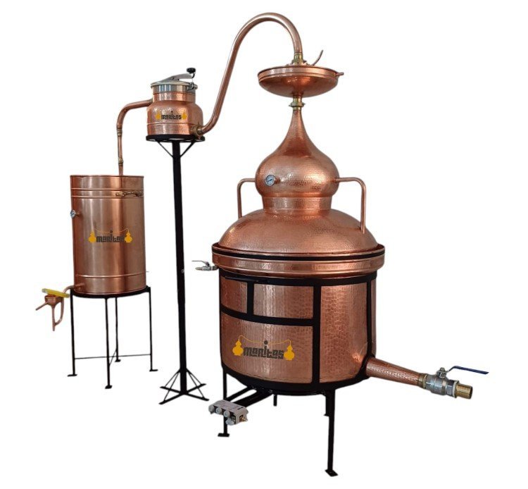 Hidrauliskais alambiks 300 litri pilns komplekts GIN BOX - Image 2