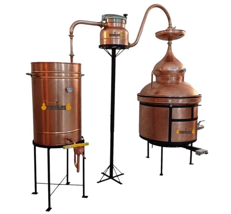 Hidrauliskais alambiks 300 litri pilns komplekts GIN BOX - Image 3