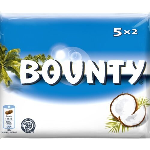 BOUNTY šokolādes batoniņi 5pack 285g