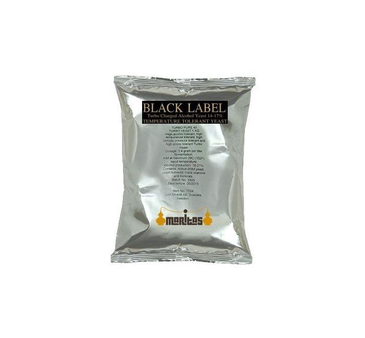 Pack 5 packages of 1 kg BLACK LABEL Yeast - Image 2