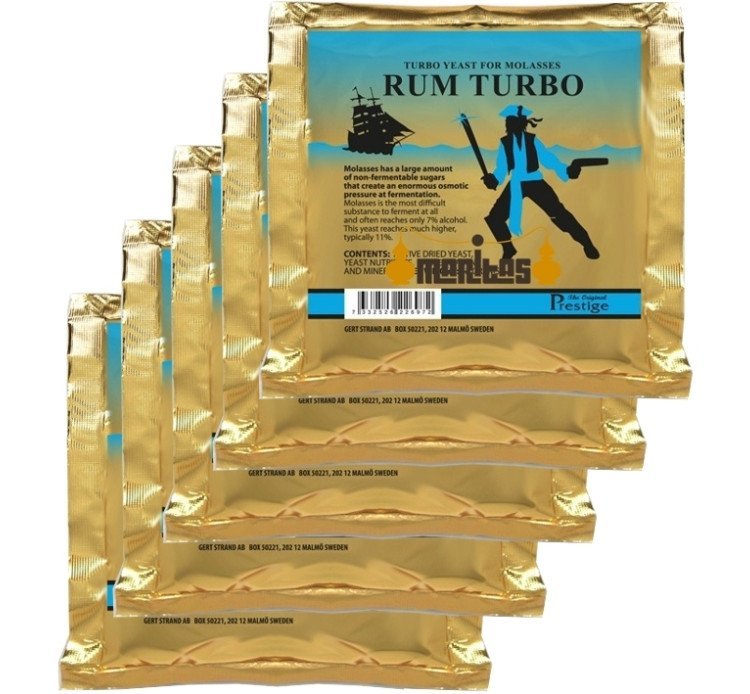 Pack of 5 packages of 1 kg Turbo Pure 48h Yeast - Image 9