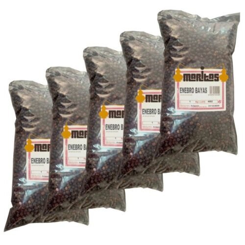Komplekts 5 paciņas pa 1 kg kadiķu ogu