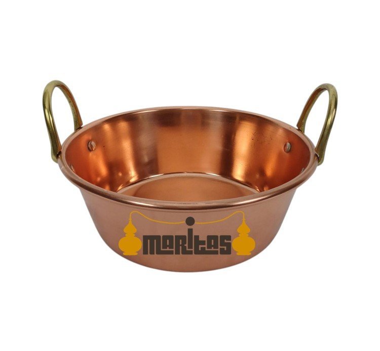 Smooth Cauldron with Handles 26 cm