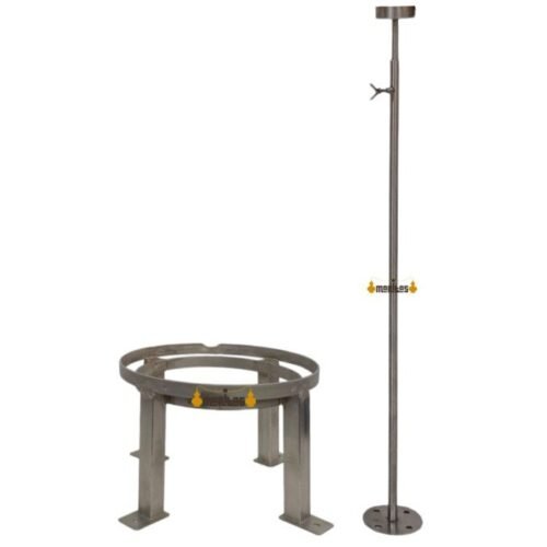 Stainless steel supports for 100 liters modular alembic