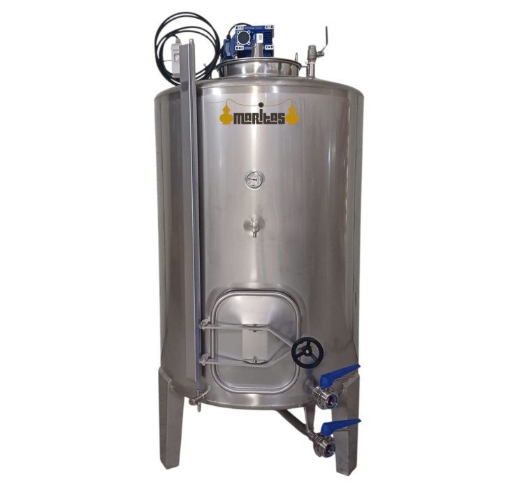 Stainless Steel Tank with Agitator – 550 L - Image 6