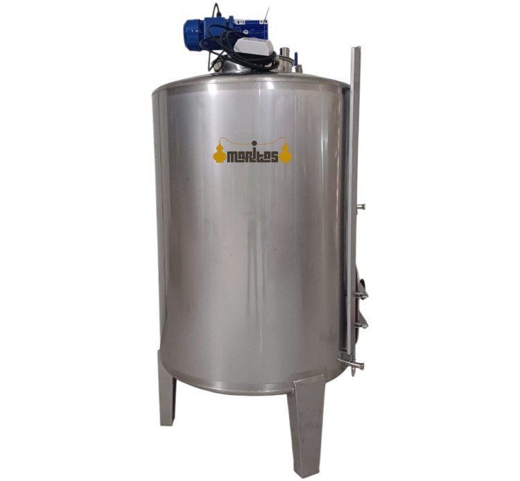 Stainless Steel Tank with Agitator – 1500 L - Image 3
