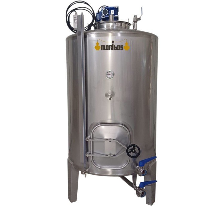 Stainless Steel Tank with Agitator –