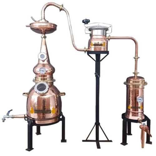 Test distillery 20 liters GIN BOX + LENS GAS