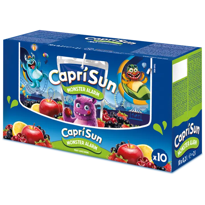 CAPRI-SUN Monster Alarm sulu dzēriens (200mlx10gb)