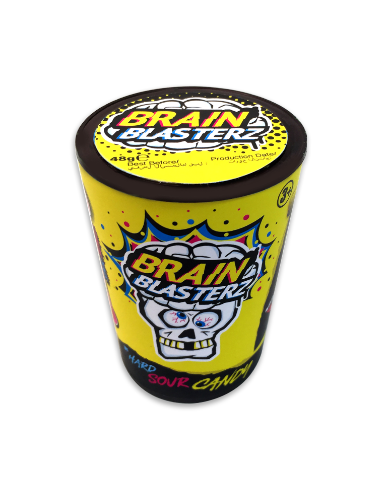 Brain Blasterz konfektes ar skābu garšu