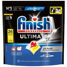 FINISH All in 1 Ultimate Lemon trauku mazgāšanas kapsulas 26gab