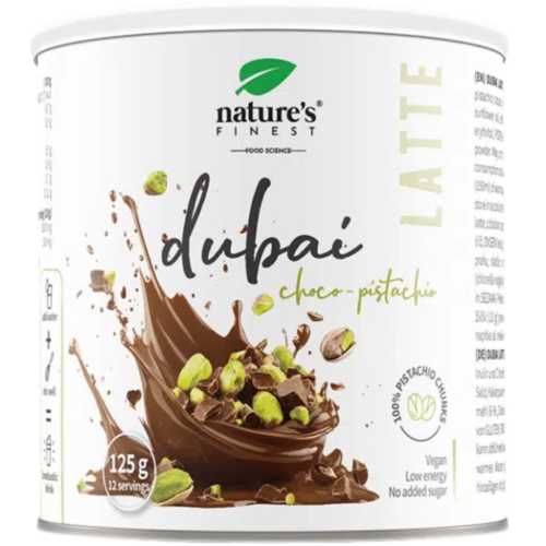 NATURE'S FINEST Dubbai Latte karstās šokolādes dzēriens 125g